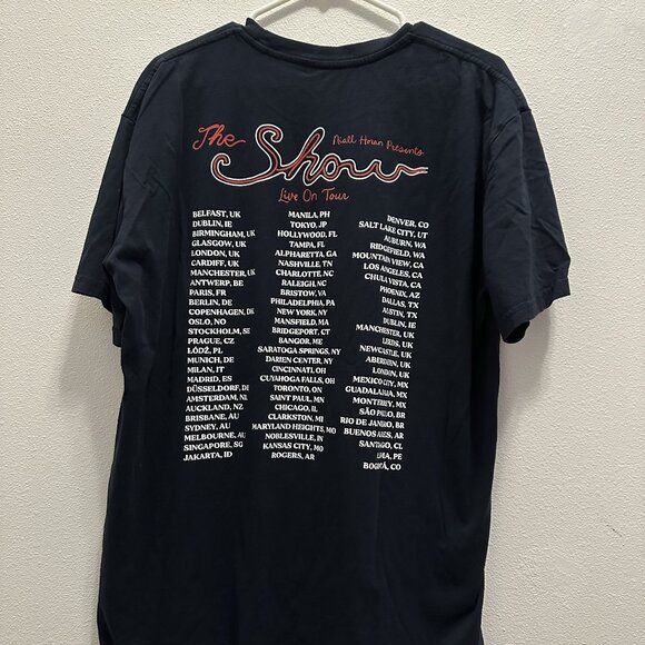Niall Horan The Show Live on Tour T-Shirt Size X-Large - Picture 2 of 3